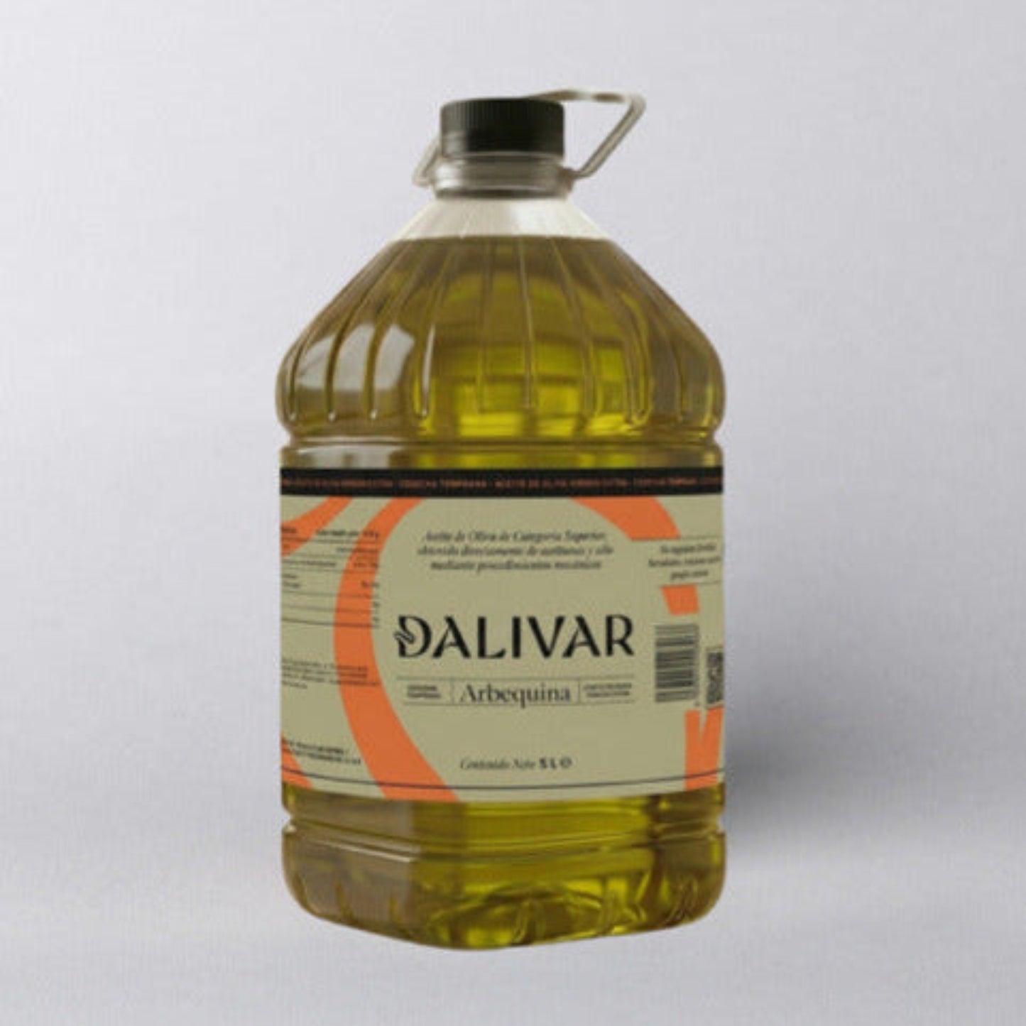 Aceite de oliva virgen extra arbequina 5 litros Dalivar para cocinar