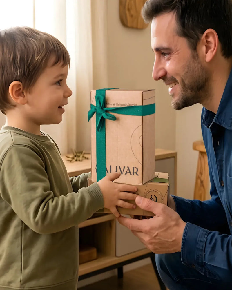 regalo día del padre aceite de oliva virgen extra premium Dalivar